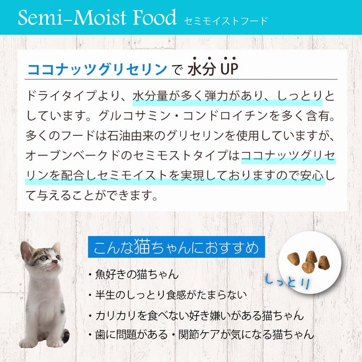 総合栄養食 成猫用 オーブンベークド トラディション キャット セミモイスト フィッシュ 100g – ファンタジーワールド [FANTASY  WORLD]