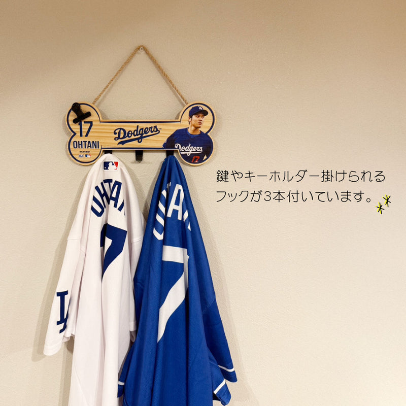 3月末まで【まとめ買いセール最大30％OFF】MLB公式 ドジャース 大谷翔平選手モデル  ボーン ウッドサイン