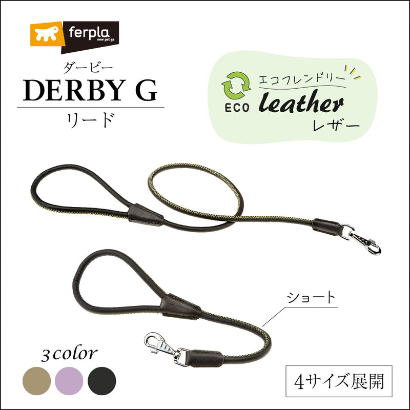 頑丈なナイロン製リード 4サイズ DERBY G ダービー