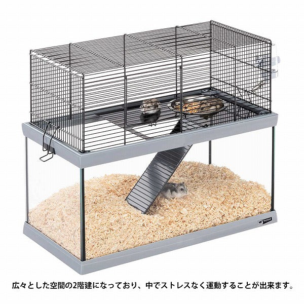 小動物用ケージ  ハウス  ガブリー GABRY 50 ハムスター スナネズミ 2階建 フルセット