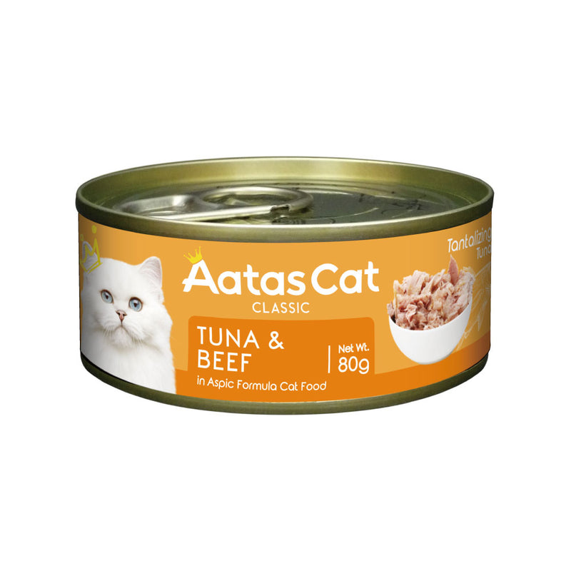 【予約販売】【30％OFF】アタス キャット フード タンタライジング 80ｇ 選べる5種類