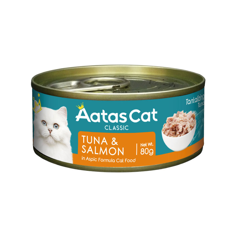 【予約販売】【30％OFF】アタス キャット フード タンタライジング 80ｇ 選べる5種類