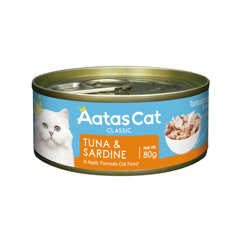 【予約販売】【30％OFF】アタス キャット フード タンタライジング 80ｇ 選べる5種類