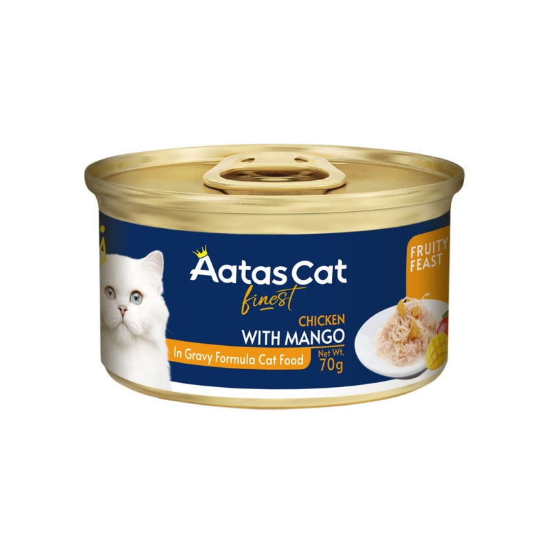 【予約販売】【30％OFF】アタス　キャット　フルーティーフィースト 70ｇ 選べる3種類