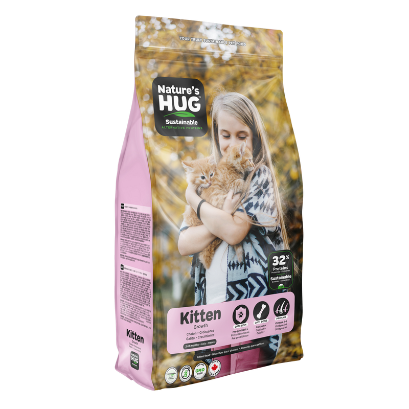 HUG ネイチャーズハグ キトン グロース 猫 ドライフード 100g/1.81kg